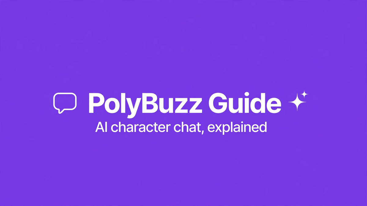 PolyBuzz _ AI characters & complete free Hero Image